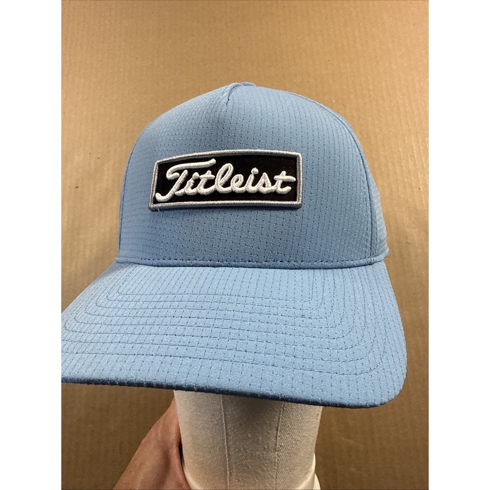 Titleist Golf Hat Cap Adjustable Snap Back, Blue, NWT